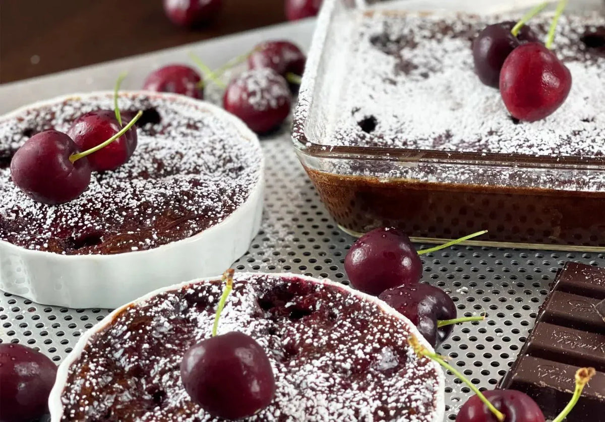 Schokoladen-Kirsch-Clafoutis Rausch