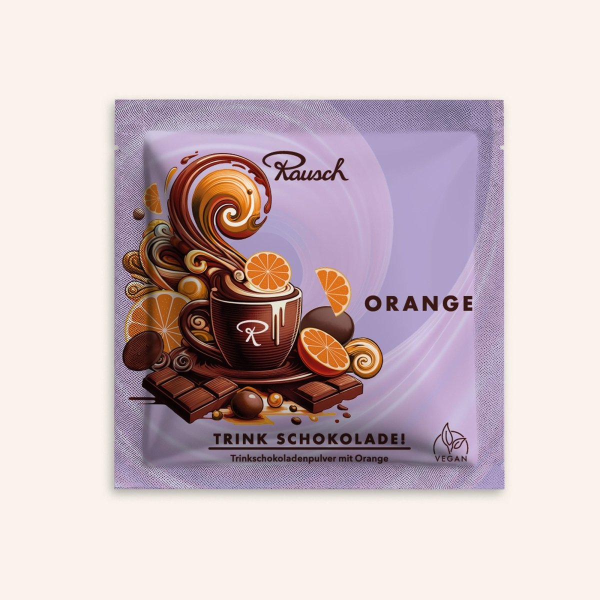 TRINK SCHOKOLADE! ORANGE - Rausch