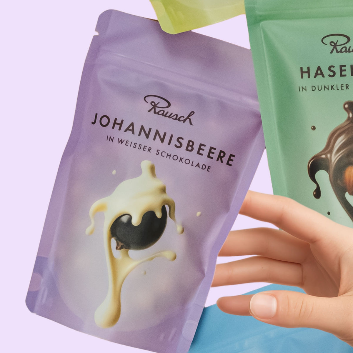 SCHOKOLIERTE JOHANNISBEERE WEISS - Rausch