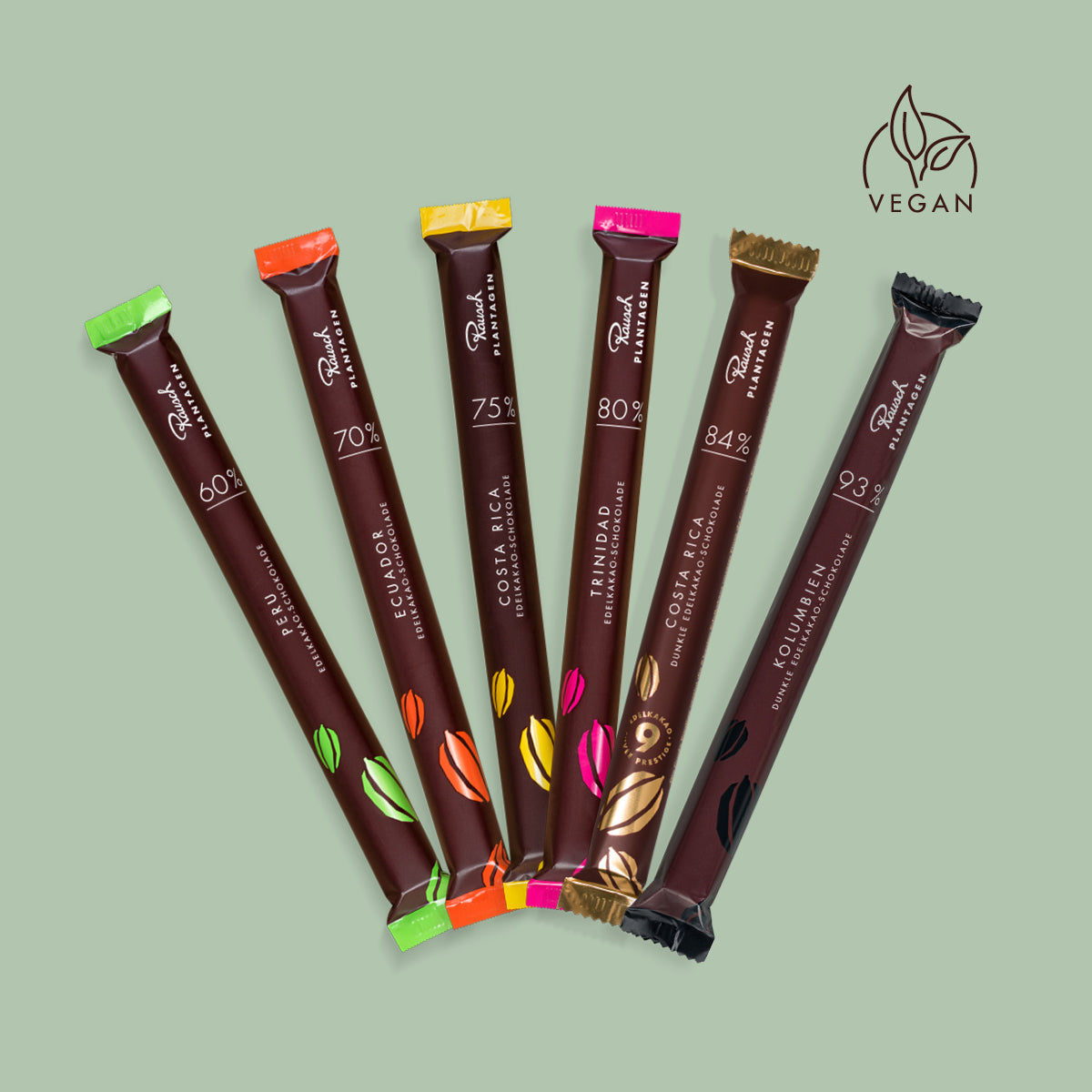VEGANES EDELKAKAO-STICKS-SET Rausch