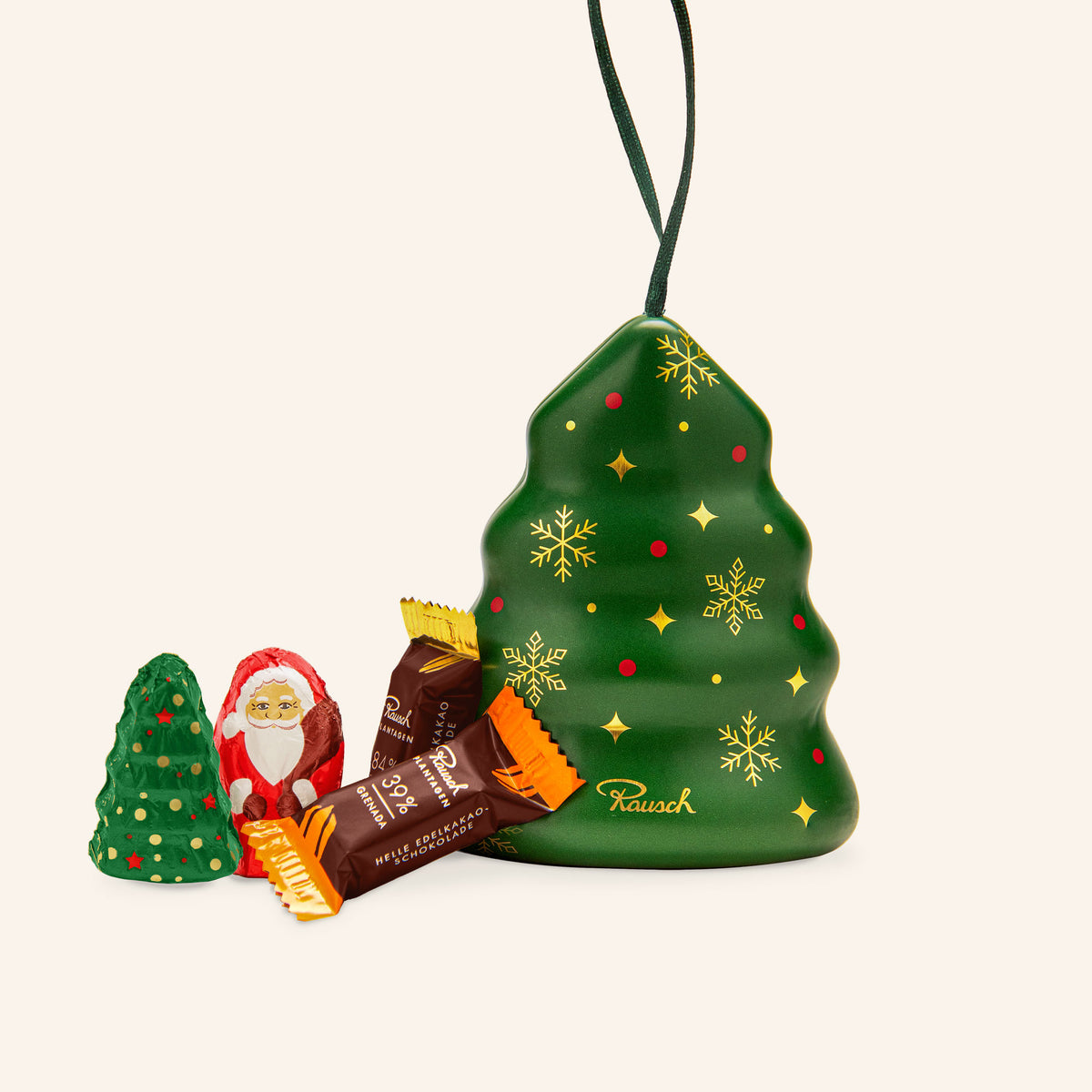 Rausch Weihnachtsbaum Dose - Minis und Weihnachtsfiguren